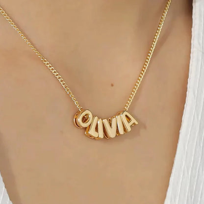 Name Bubble Necklace