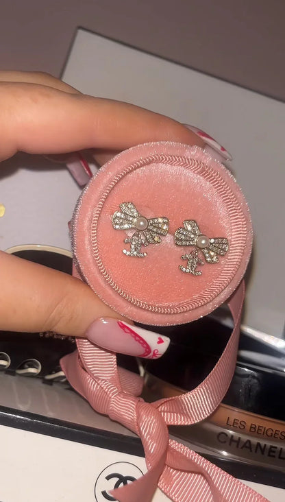 Chloe Bow Earrings