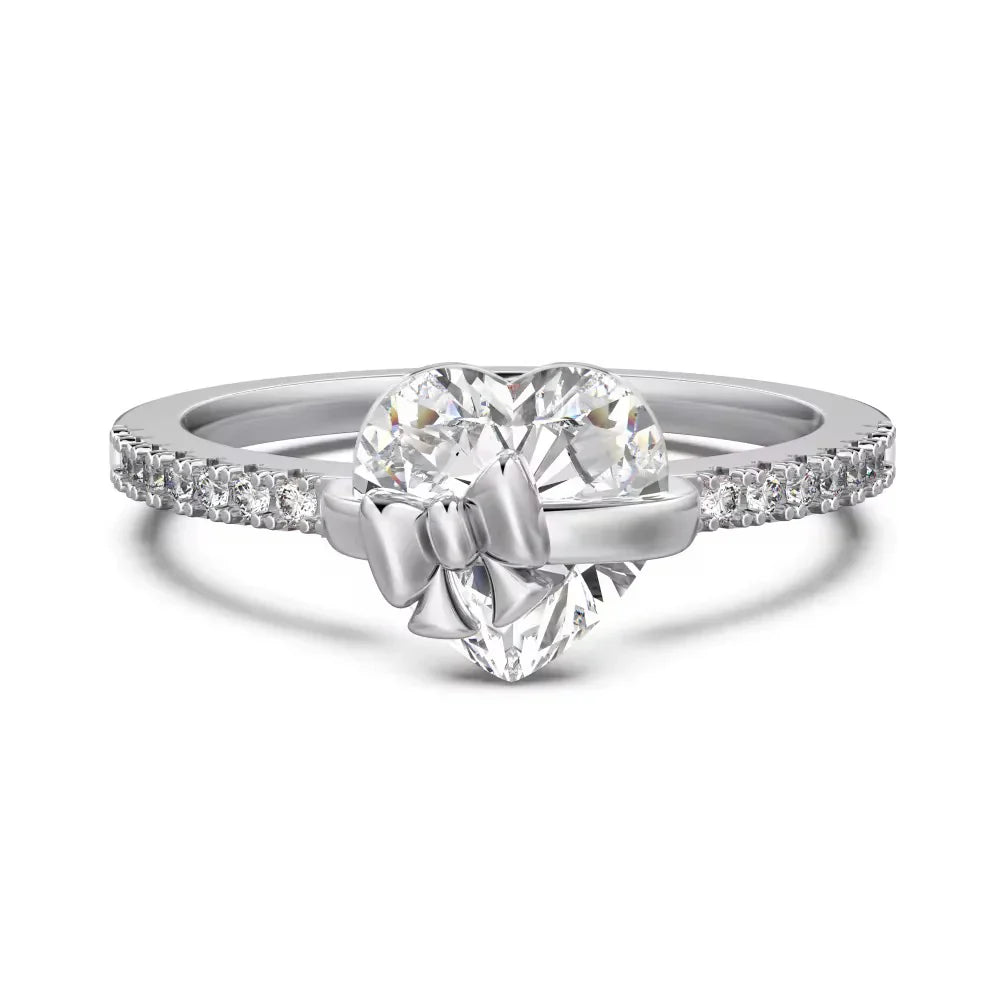 Heart Bow Ring