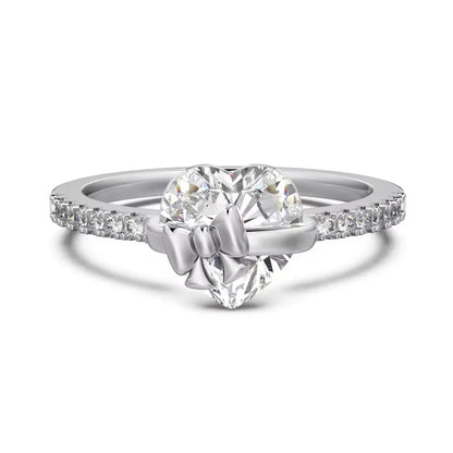 Heart Bow Ring