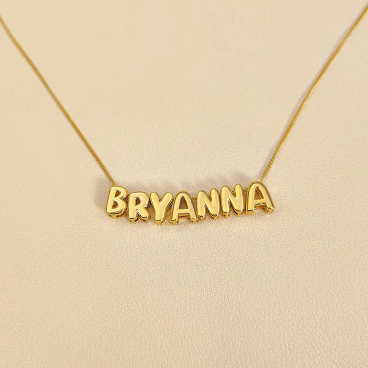 Name Bubble Necklace